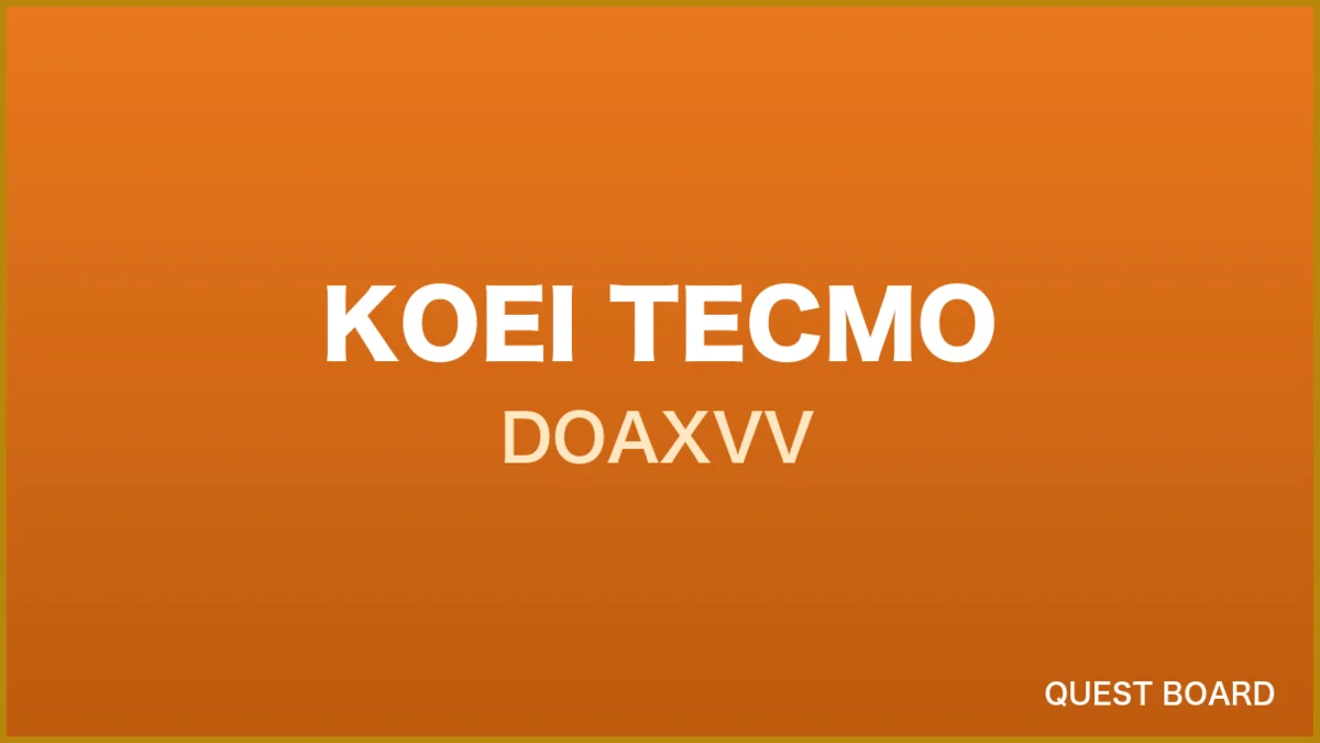 『DOAXVV』7月7日21時、第59回公式生放送「オーナーさん大集合!ヴィーナスだらけの七夕パーティー」配信