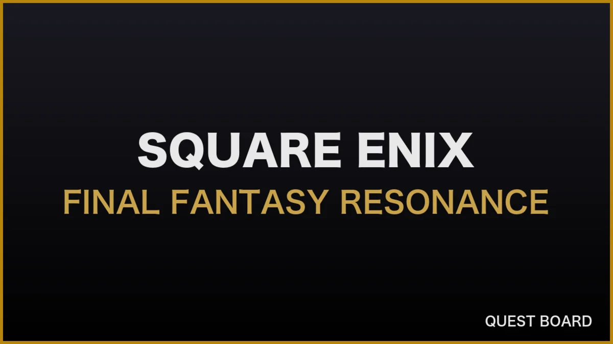 『FINAL FANTASY RESONANCE』2026年10月22日発売、FFシリーズ初のHD-2D化で始動