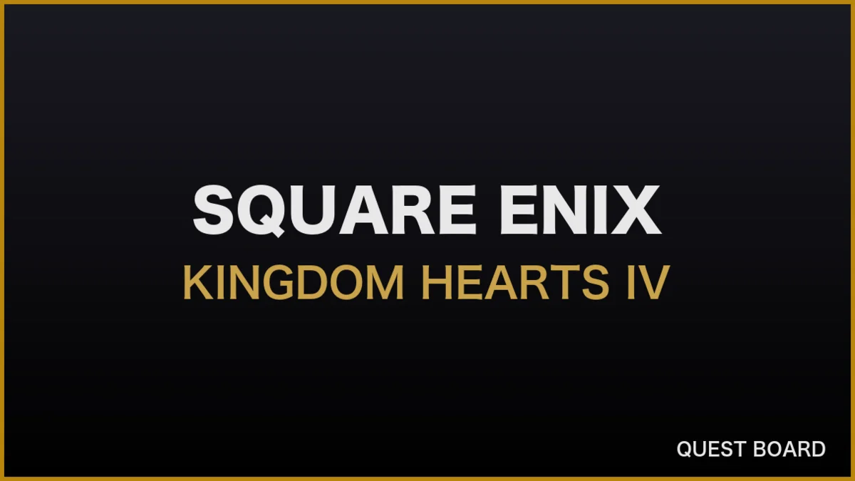 『KINGDOM HEARTS IV』最新トレーラー公開、『KINGDOM HEARTS Collection [I～III]』は10月8日発売で予約開始