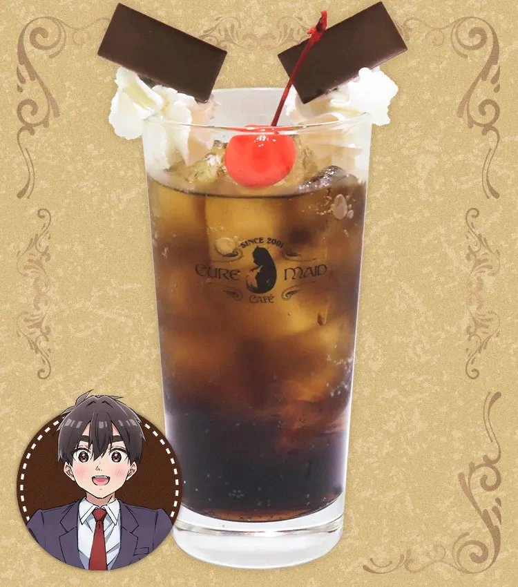 恋太郎のお眉チョコレート添えビビーン!!コーラ