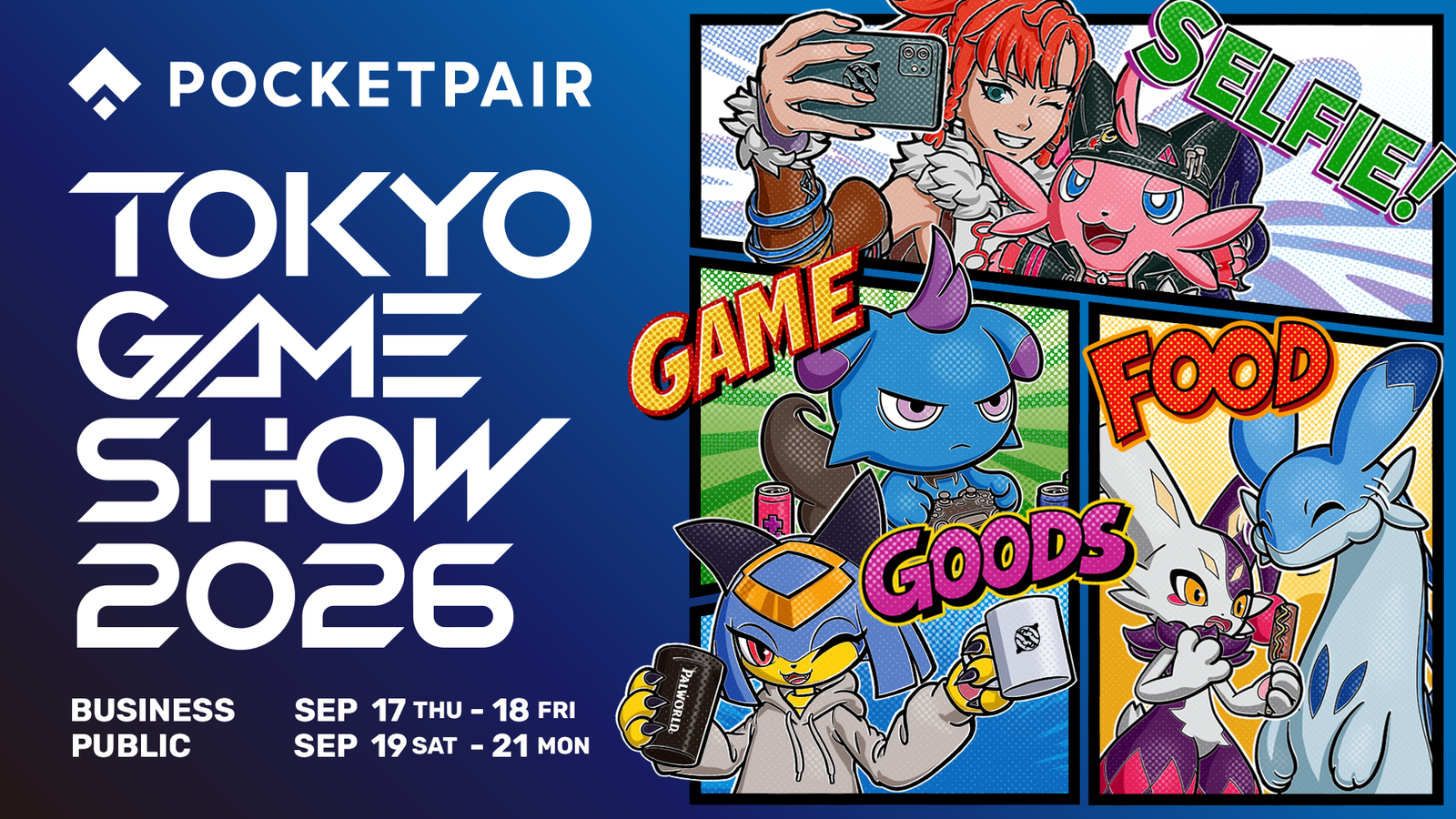 ポケットペア、TGS2026に史上最大ブースで出展。『パルワールド』の実物大立像とコスプレイヤー23名が登場