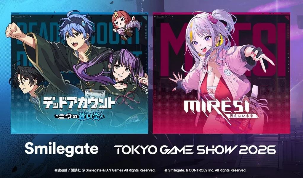 スマイルゲート、東京ゲームショウ2026に『MIRESI』『デッドアカウント』を引っ提げ出撃