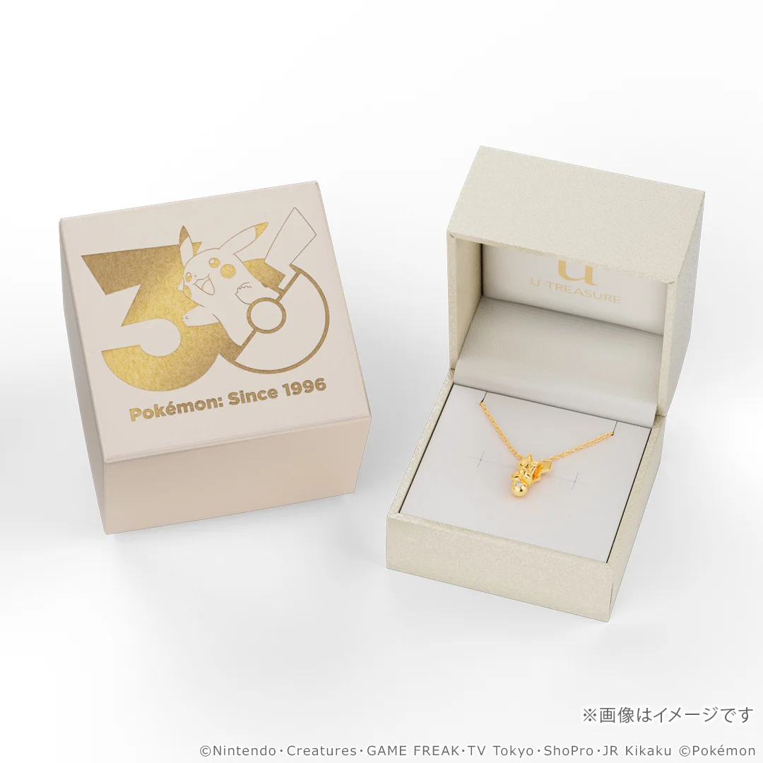ポケモン30周年デザインの専用ボックス