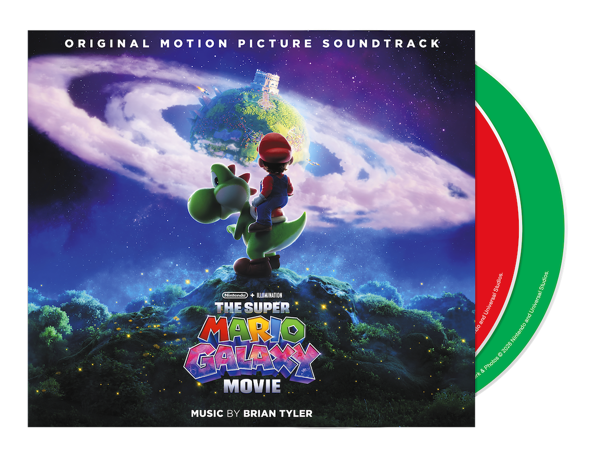 国内興収75億円のロングランヒット『ザ・スーパーマリオギャラクシー・ムービー』、サントラは9月9日発売 光る限定ヴァイナルも登場