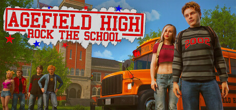 青春オープンワールドADV『Agefield High: Rock the School』2000年代の学校で8月12日始動