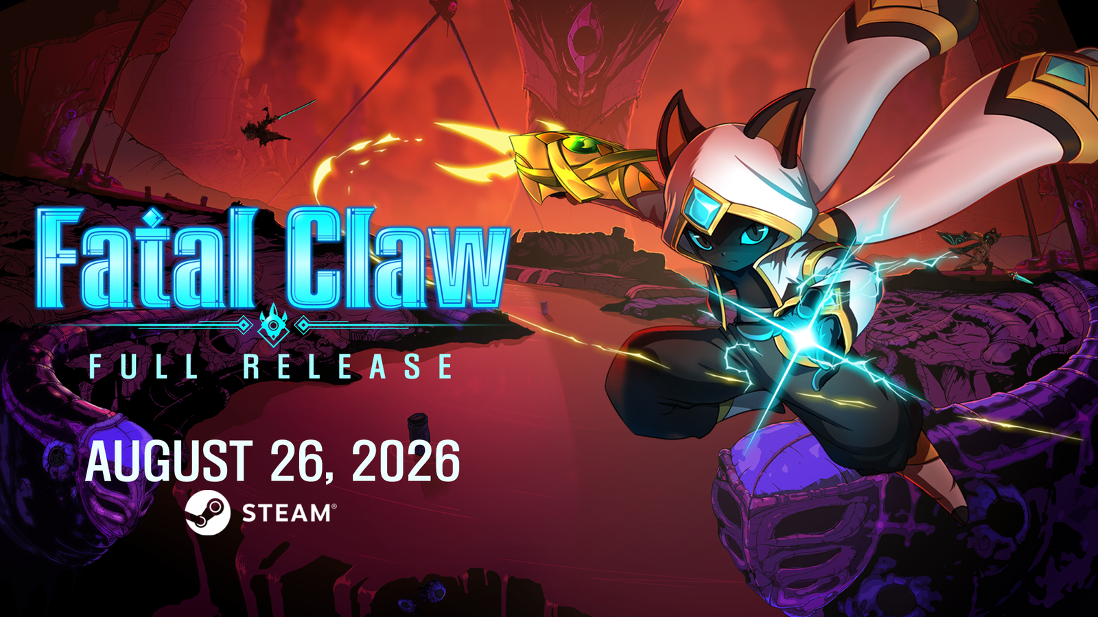 猫の冒険者キシャと巡る地下世界『Fatal Claw』、8月26日に正式リリース決定