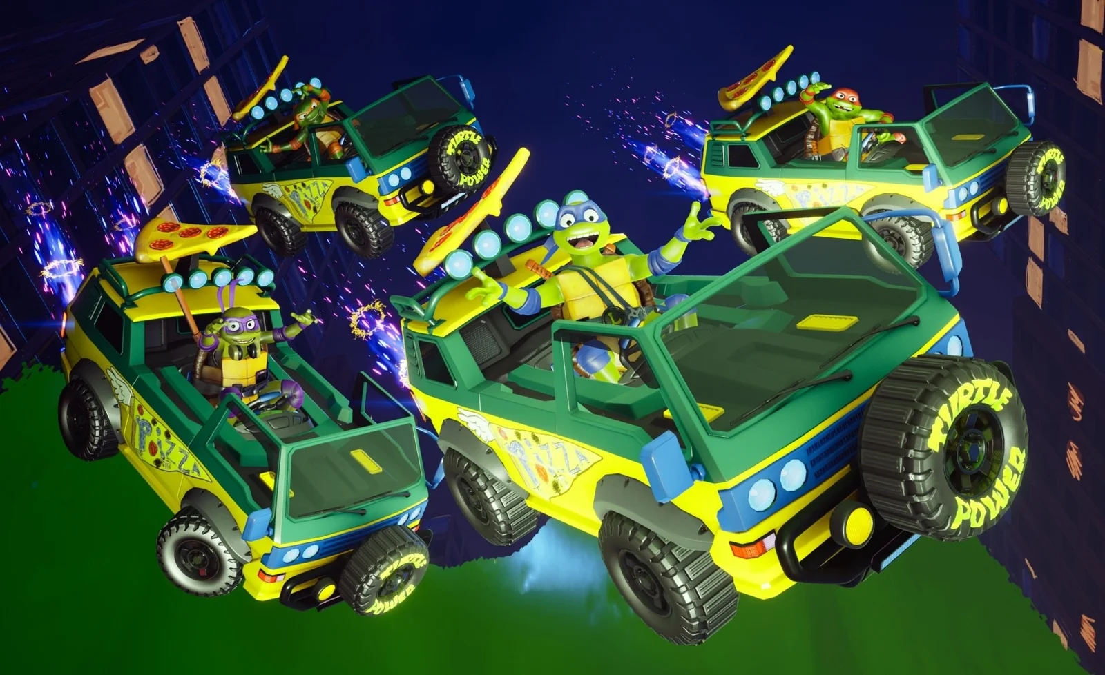 『ソニックレーシング クロスワールド』に「ミュータント・タートルズ」参戦！ピザファイヤーバンでニューヨークシティを爆走