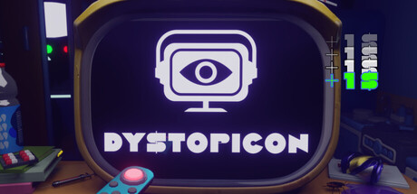 テレビを見るだけで賃金――ディストピア生活シム『Dystopicon』が7月27日にSteam発売