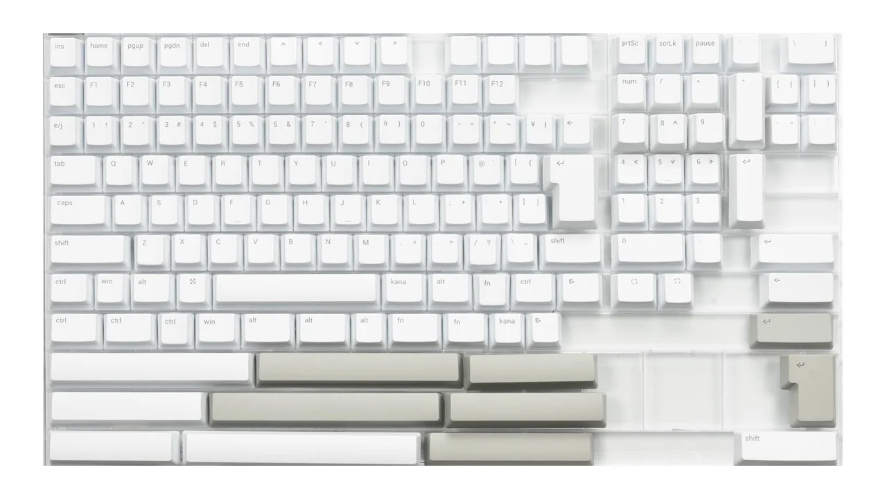 Designer Keycaps Matte White