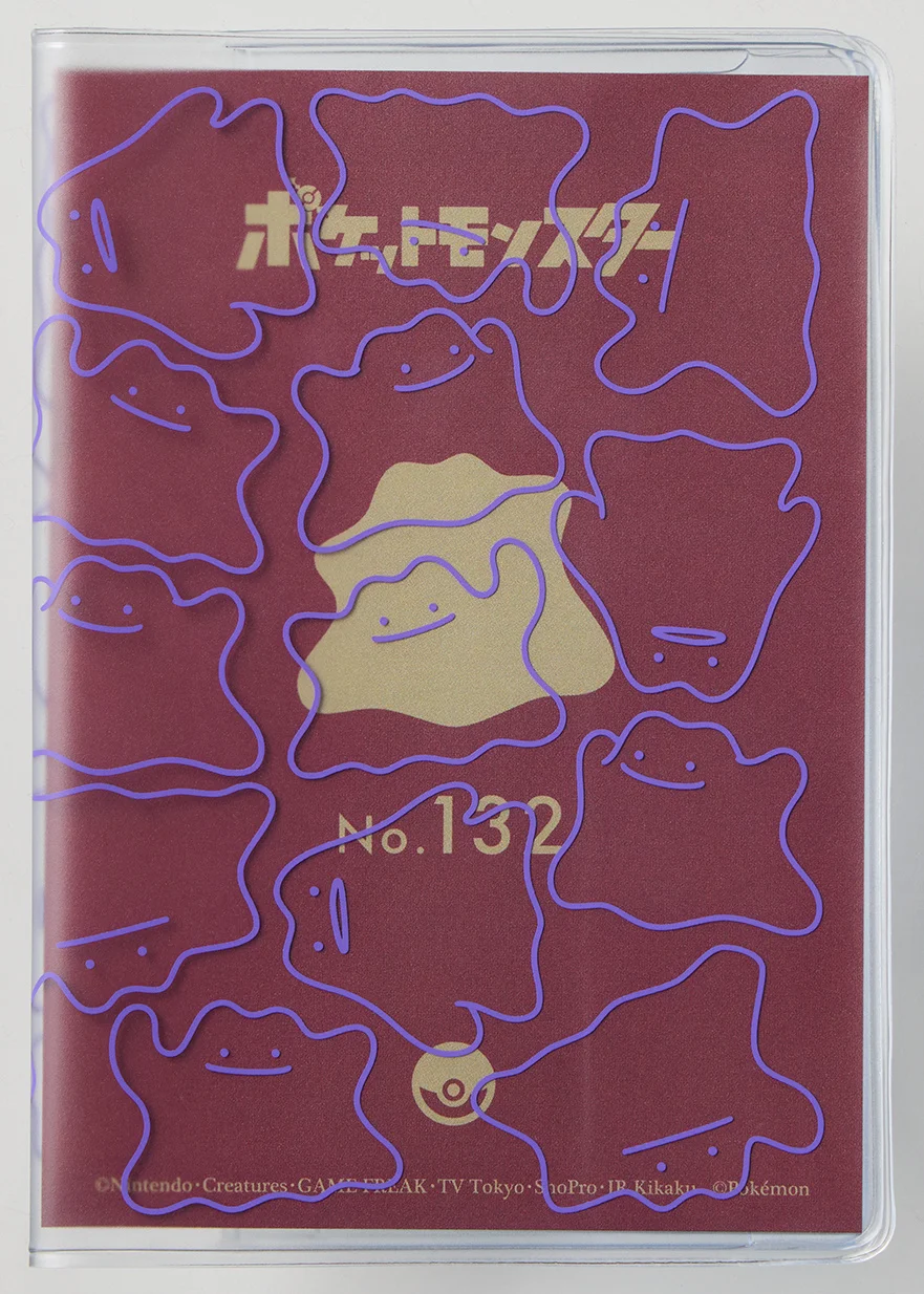 パスポートカバー メタモンいっぱい 表紙