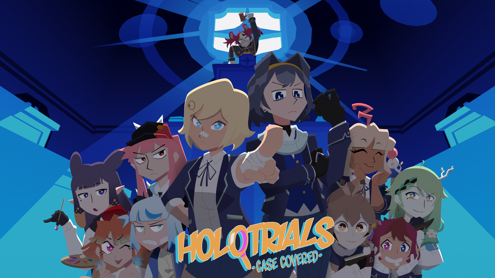 学生探偵になったホロメンが真実を暴く『HoloTrials: Case Covered』9月10日Steam無料配信
