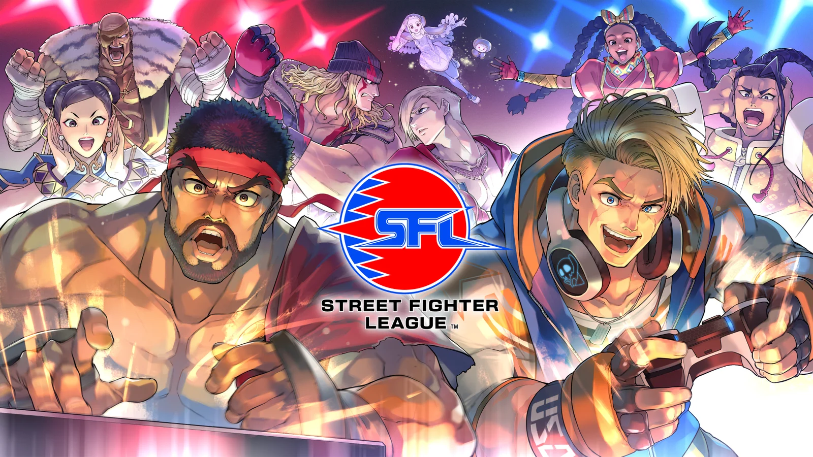 「ストリートファイターリーグ JAPAN 2026」本日開幕！特別イラストと公式マスコット「SFLマン」が初お披露目、SUZURIで新グッズ受注開始