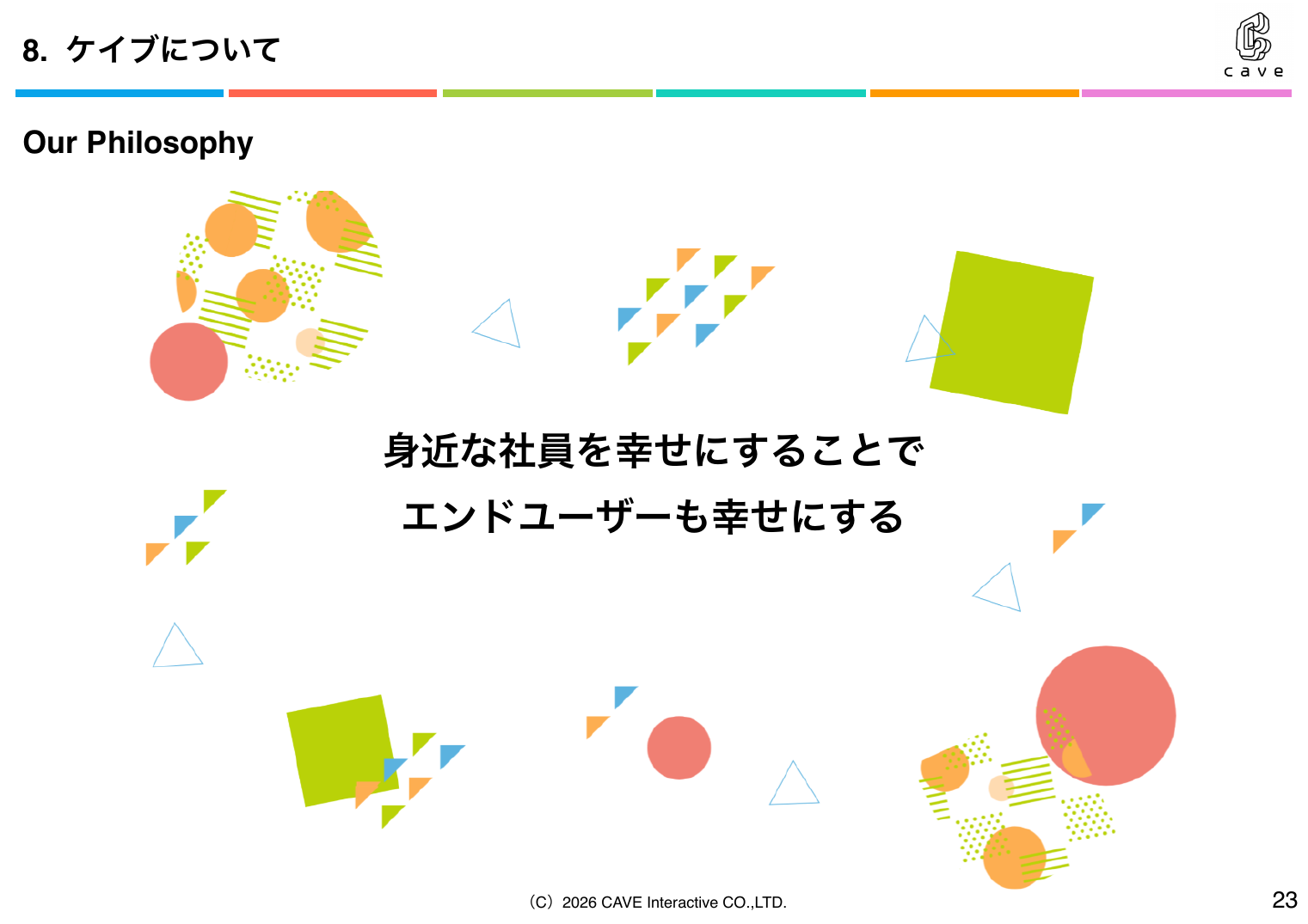 ケイブ 2026年5月期 第3四半期 決算説明資料 23ページ