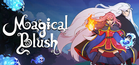 見下ろし型メトロイドヴァニア『Magical Blush』、5属性魔法の高速戦闘で2026年9月10日に配信決定