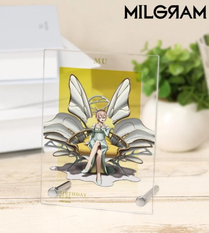 『MILGRAM -ミルグラム-』ムウの誕生日を飾る第3弾グッズ、AMNIBUSで受注開始