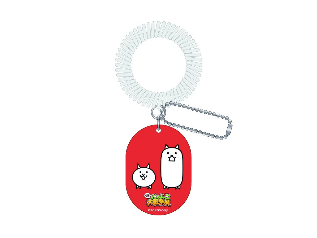 サウナロッカーキー風アクリルキーホルダー
