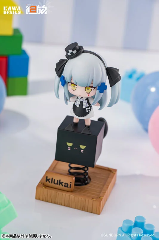 くろねこクルカイ バネフィギュア 正面アップ
