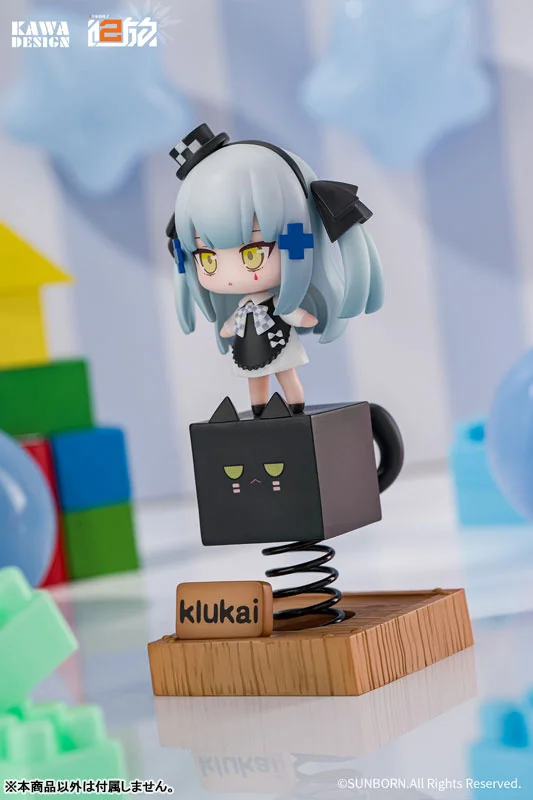 くろねこクルカイ バネフィギュア 正面クローズ