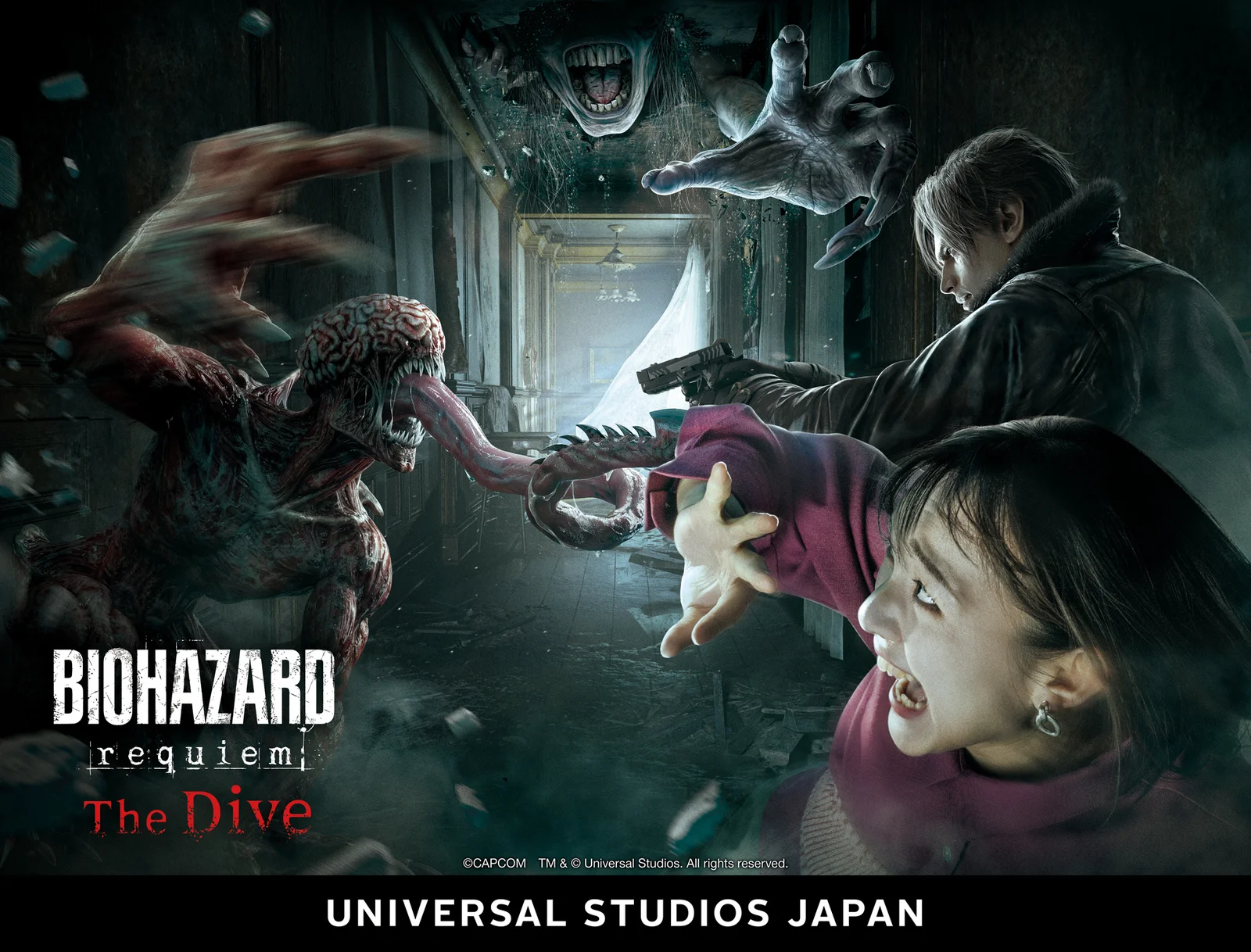USJに『バイオハザード レクイエム』ホラー・メイズ登場、30周年企画も一挙公開