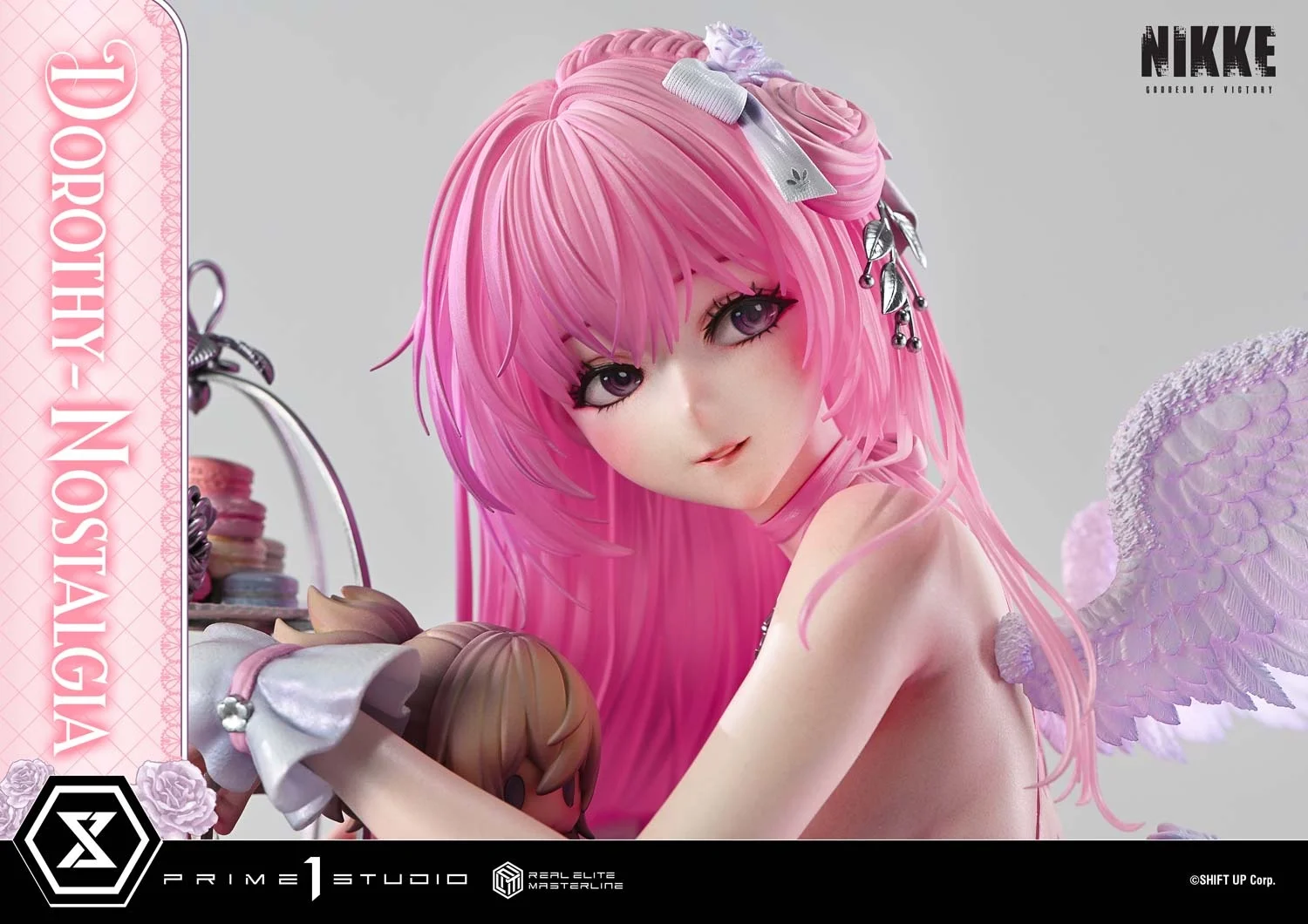 『勝利の女神：NIKKE』ドロシー－ノスタルジア、薔薇香るアフタヌーンティー姿で1/4スケールスタチューに