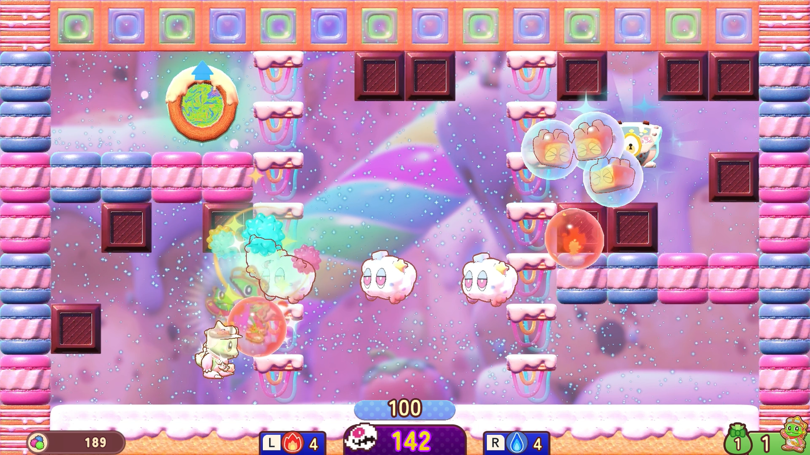 シュガーダンジョンのゲーム画面1