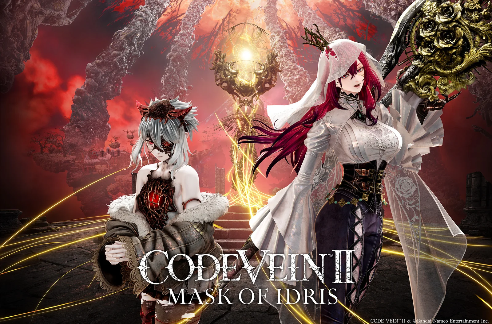 探索アクションRPG『CODE VEIN II』拡張DLC「Mask of Idris」始動！新キャラクター2名と無料アップデートを同時公開