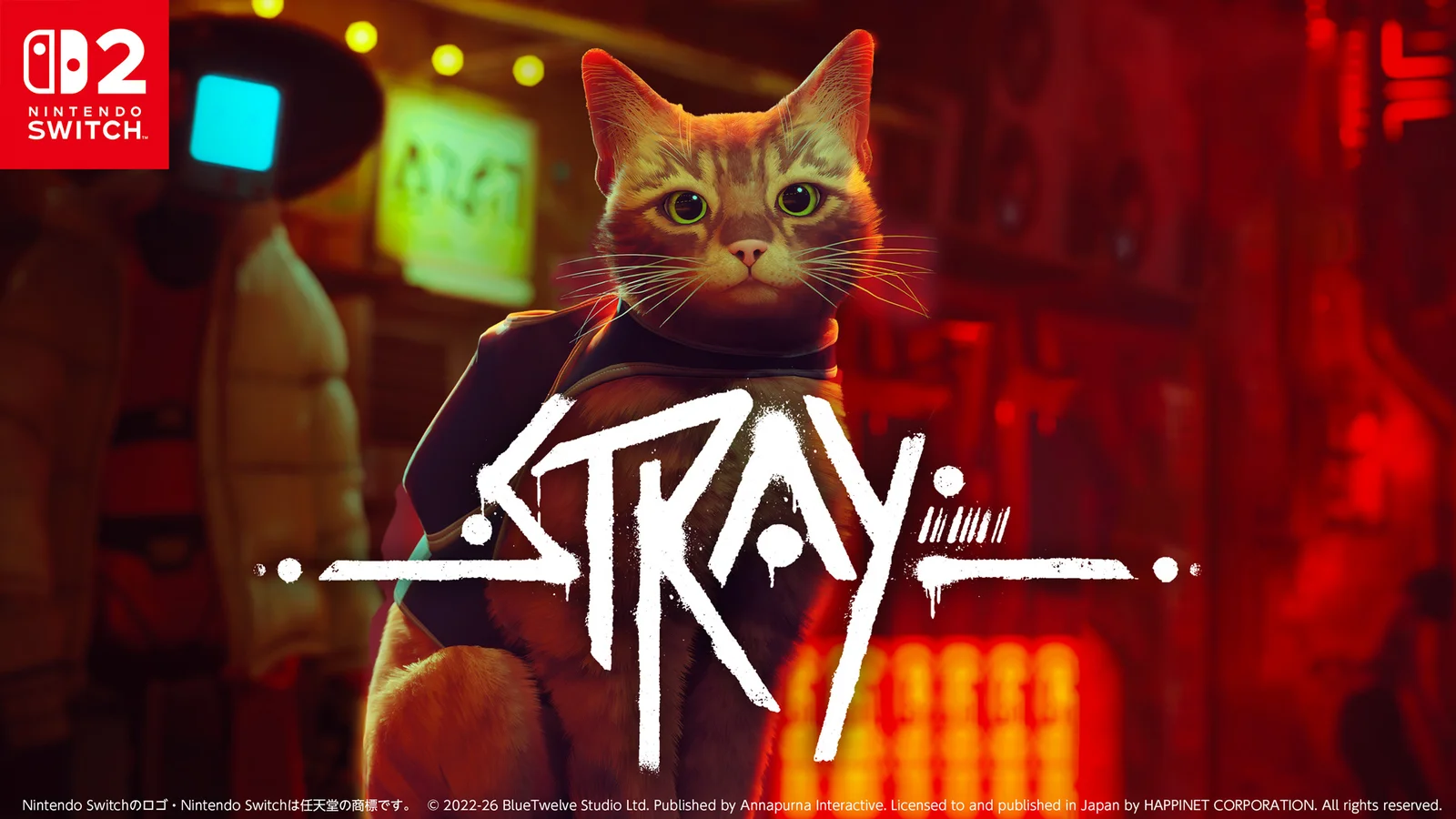 『Stray』Nintendo Switch 2版が11月12日発売、Joy-Con 2の新機能マウス操作にも対応