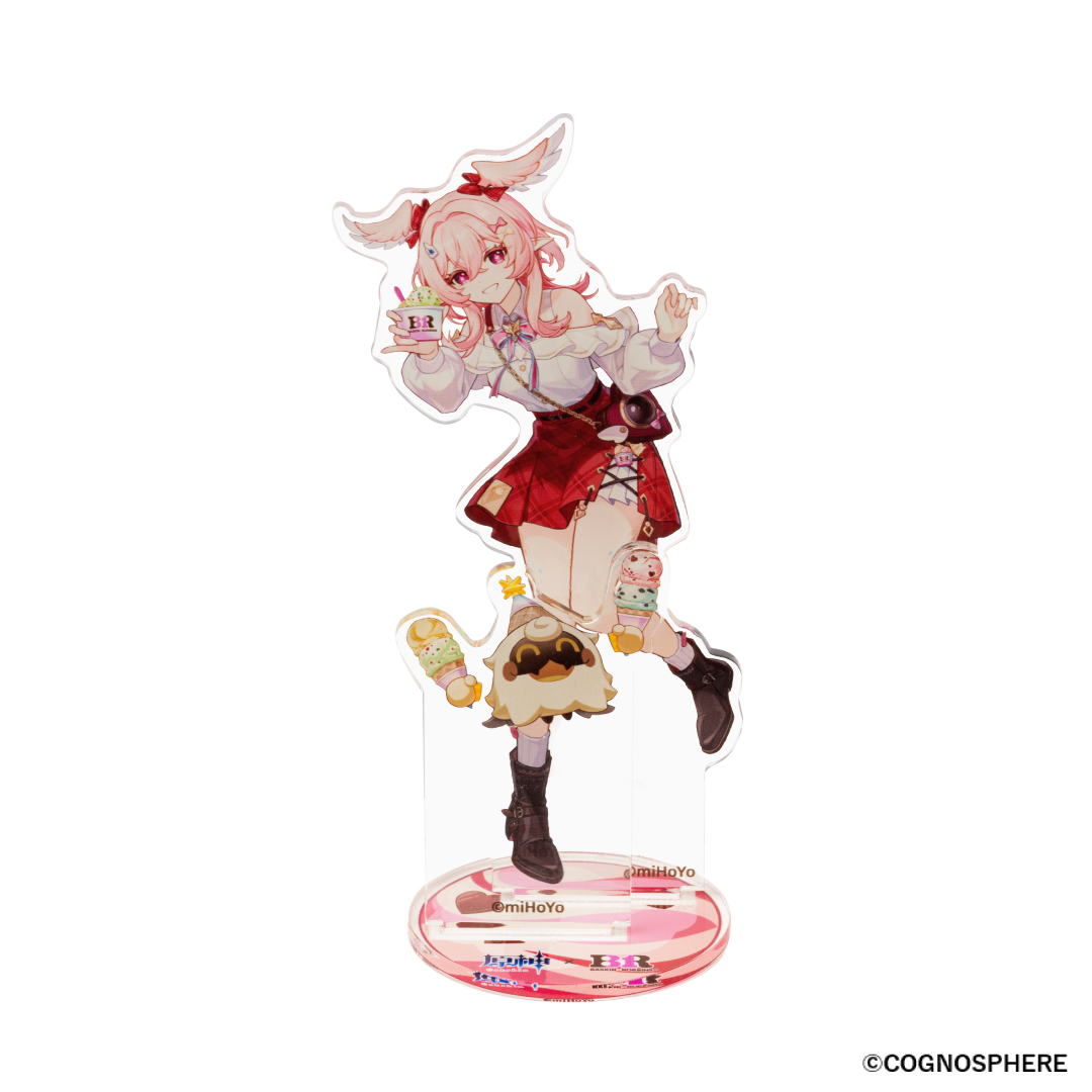 リンネアとルミのアクリルスタンド
