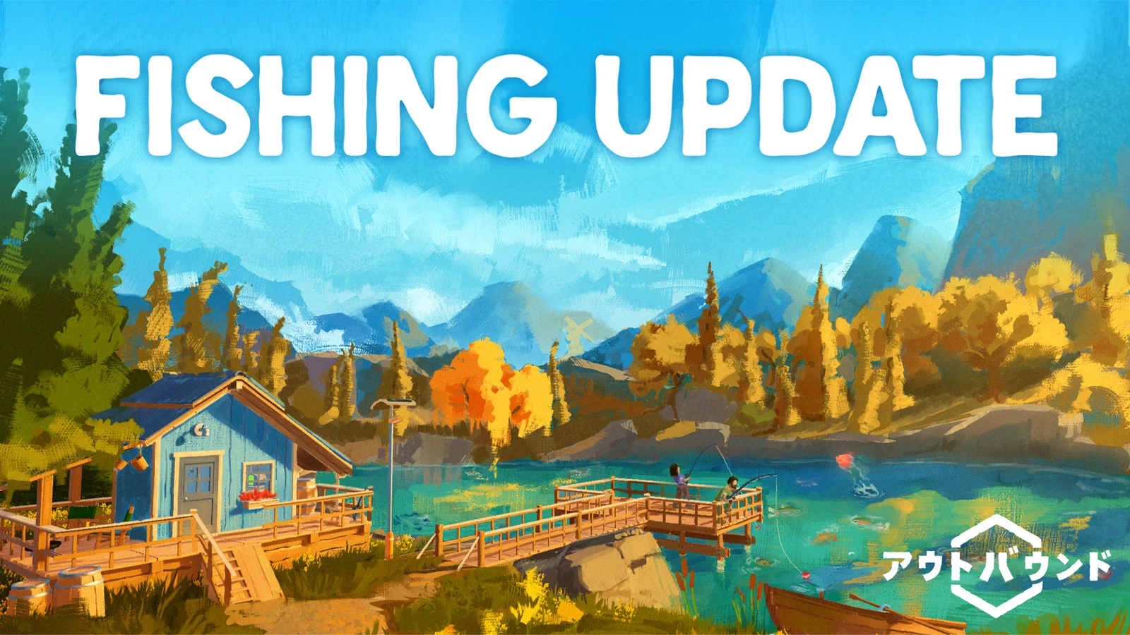 『Outbound（アウトバウンド）』に無料大型アップデート「Fishing Update」配信中 全32種の魚を釣って水槽で愛でよう