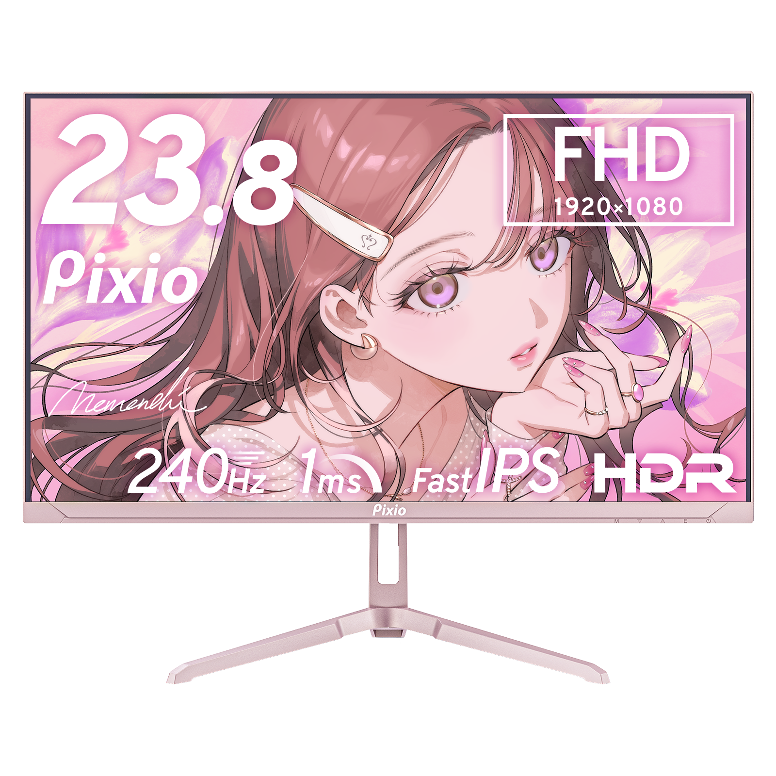 PX249 Wave ピンクゴールド 正面