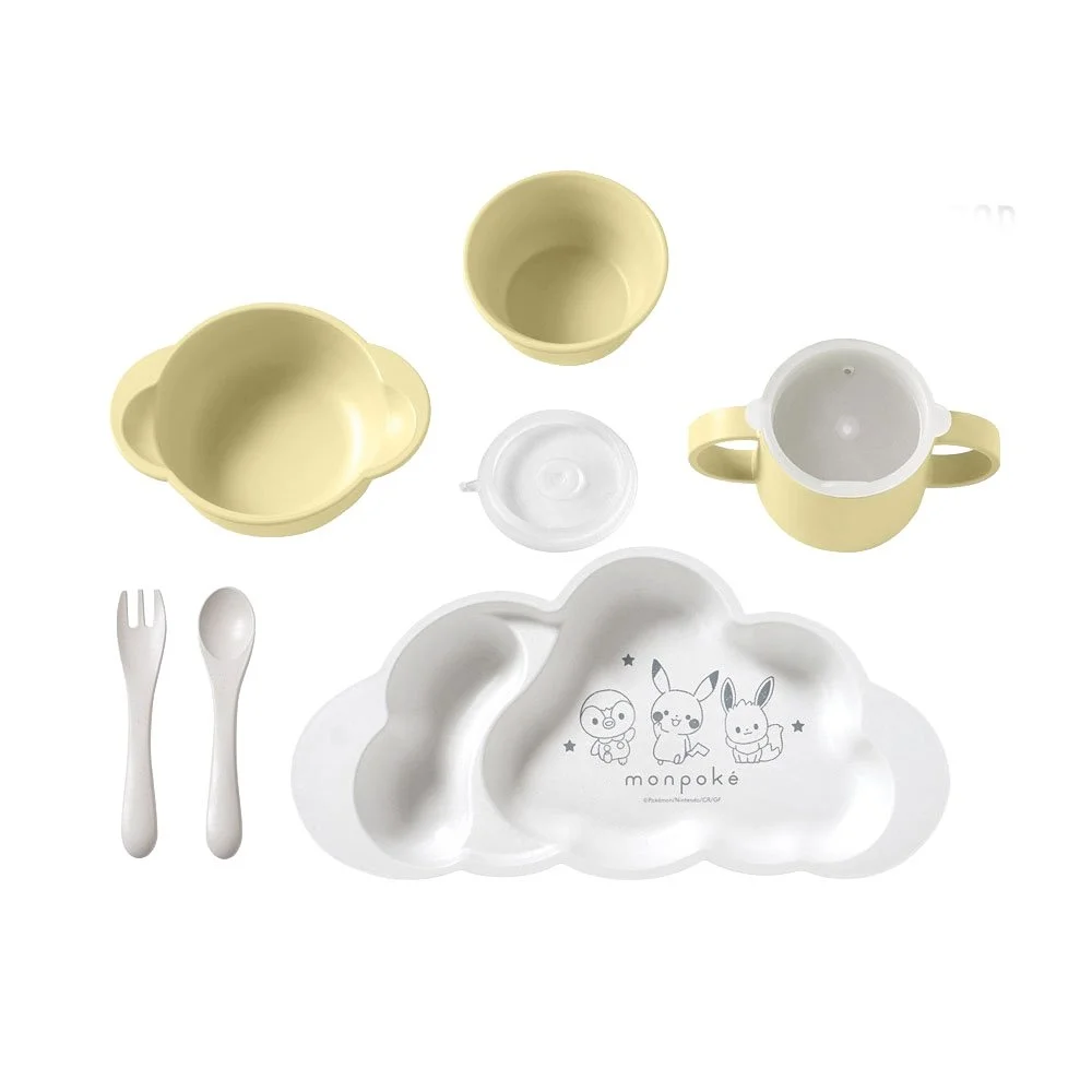 10moisのモンポケベビー食器セット