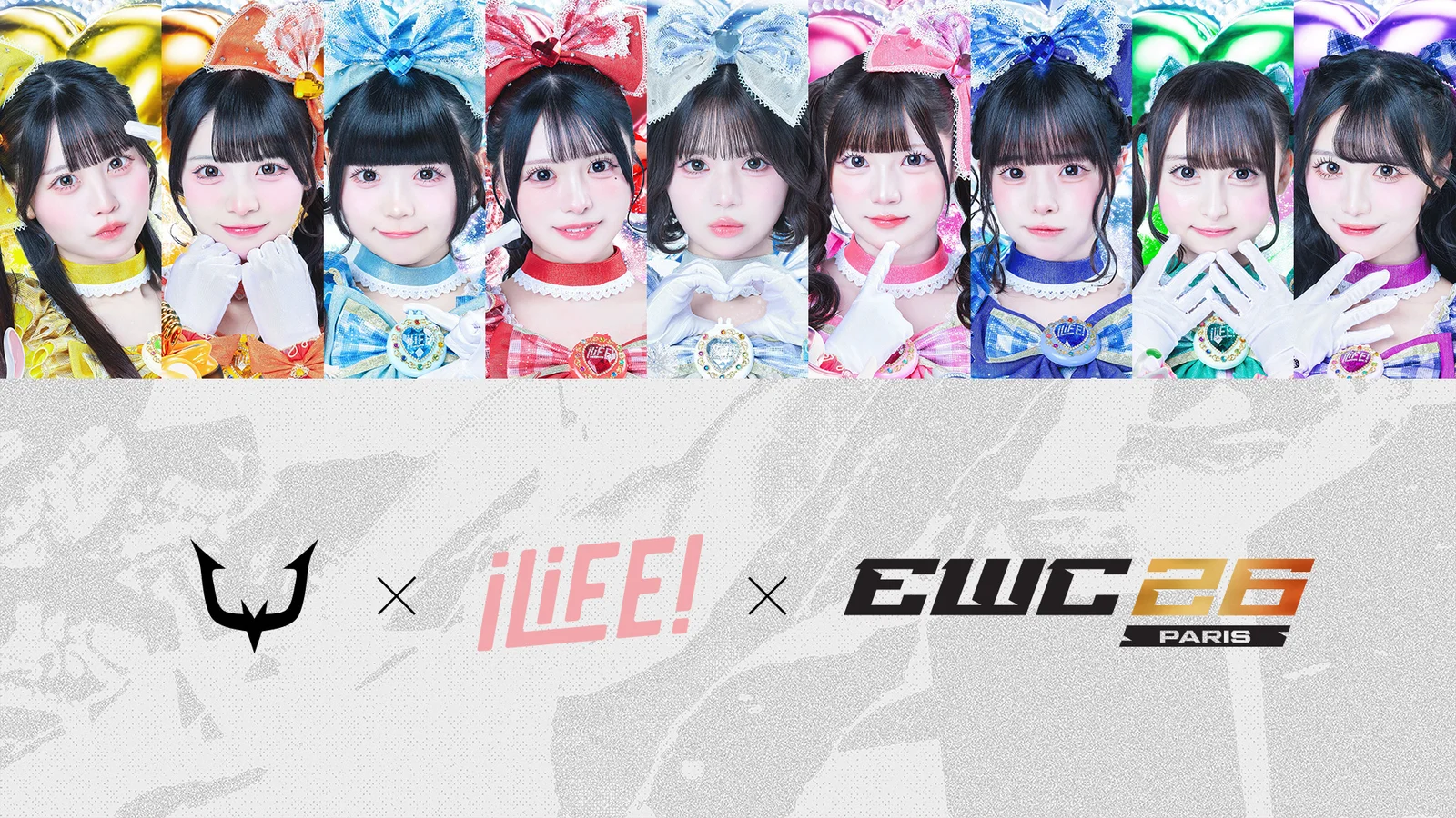 eスポーツ強豪REJECT、アイドル「iLiFE!」とタッグ組みパリの祭典『EWC 2026』へ