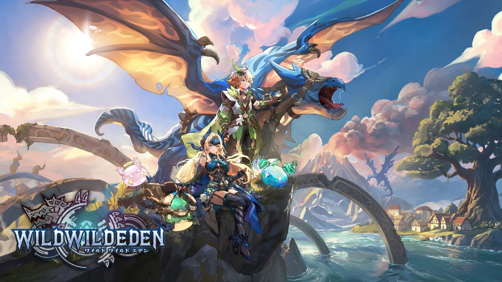 集英社ゲームズ、新作サバイバルRPG『Wild Wild Eden』を発表 モンスターと絆育む惑星探索へ