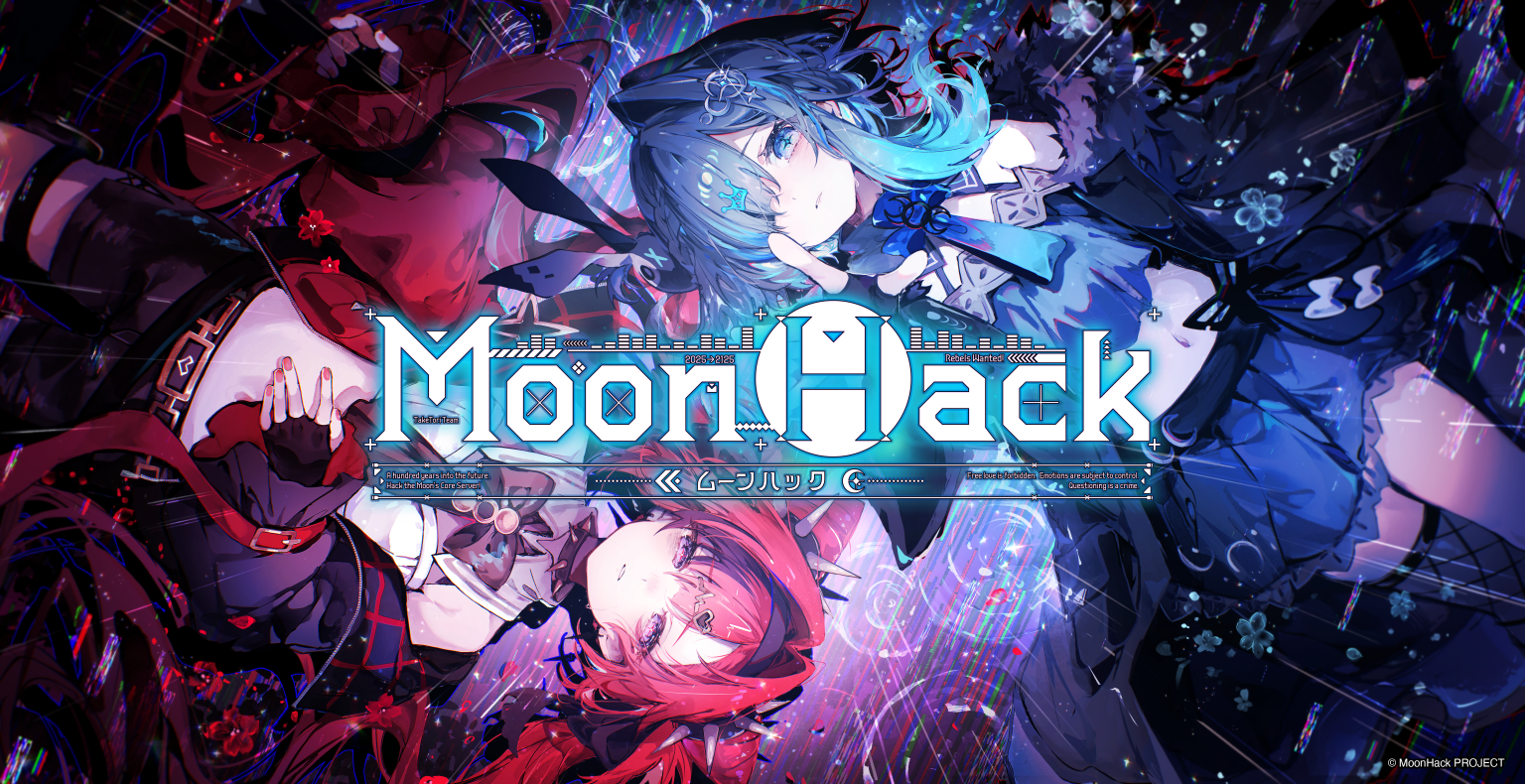 ダークSF×かぐや姫×リズムアクション『MoonHack』、インディーブランド「ASTRA」より2027年発売決定