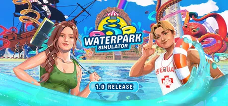 巨大タコの触手スライダーに海賊船！『Waterpark Simulator』が正式版1.0でリリース