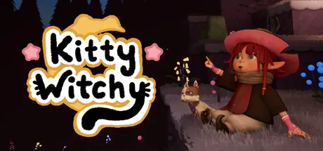 迷子の魔女と相棒猫が謎を解く、3Dパズル冒険『Kitty Witchy』がSteam配信開始