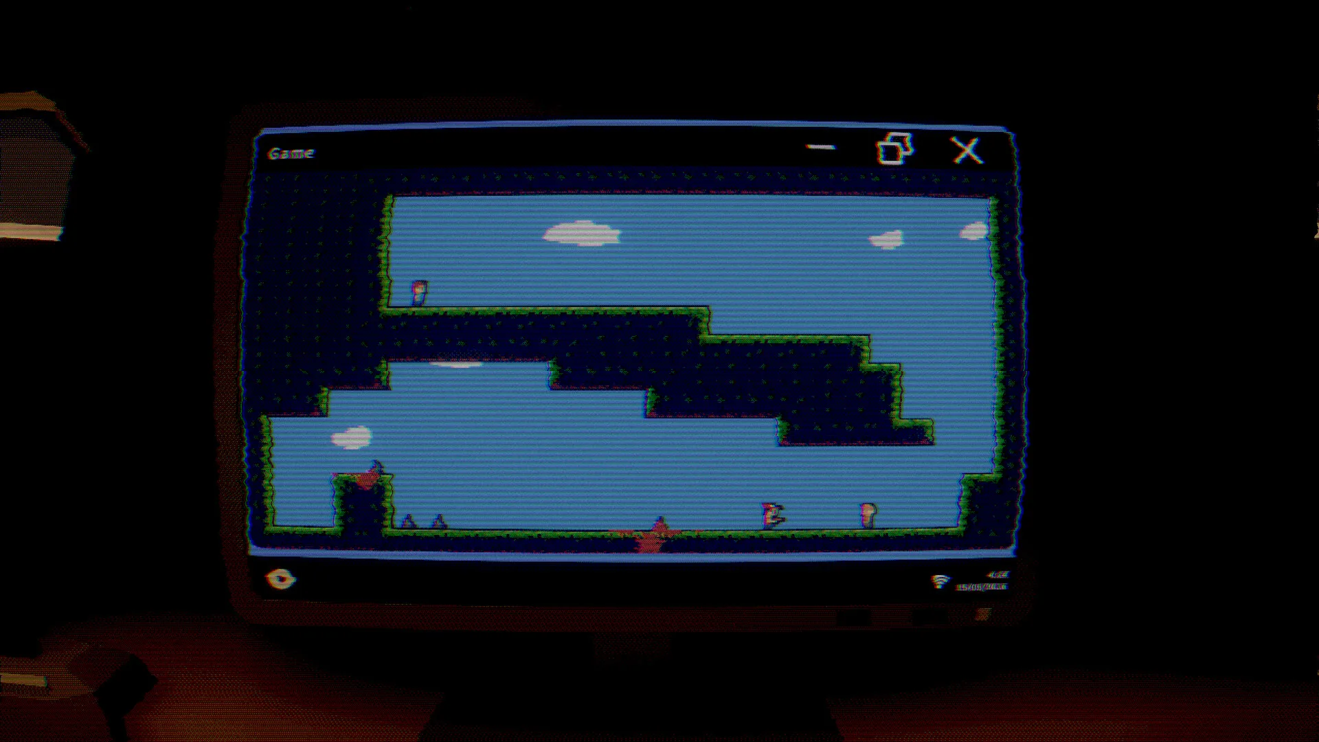 劇中パソコンのGame画面