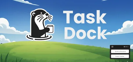 画面の隅に居座る新顔、タスク管理ツール『Task Dock』がSteamでリリース