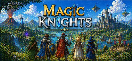 無料の波状討伐ローグライク『麻吉骑士 Magic Knights』死の深淵に挑む新作がSteam配信