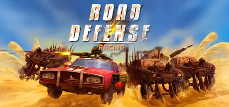 『Road Defense Racing』Steam配信開始、武装車両が撃ち合う高速コンバットレース