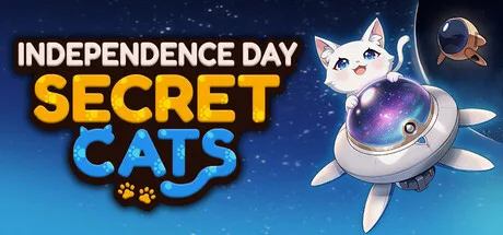 隠れた100匹の猫を探せ、手描きイラストの探し物ゲーム『Secret Cats - Independence Day』がSteam配信開始