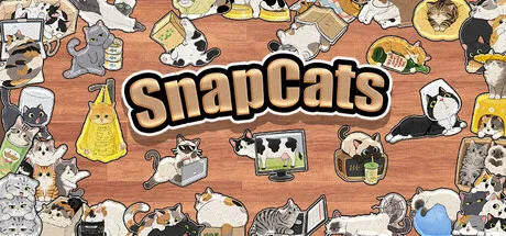 散らばった猫ステッカーを探して集める『SnapCats』がSteamで配信開始