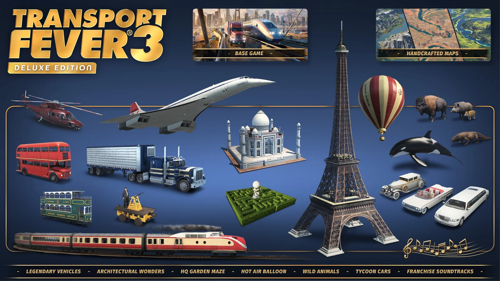 『Transport Fever 3』9月29日発売へ、予約特典と3つのエディションを一挙公開