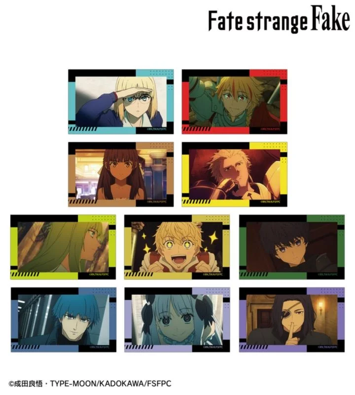トレーディング場面写コンパクトクリアカード全10種