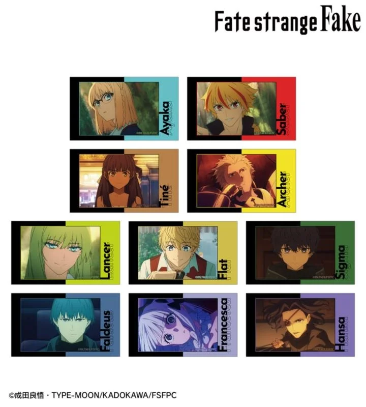 トレーディング場面写Ani-Frame全10種