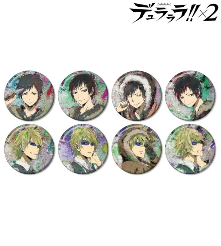 TVアニメ「デュラララ!!×２」臨也&静雄のgrunge CANVASグッズ6種がAMNIBUSで受注開始