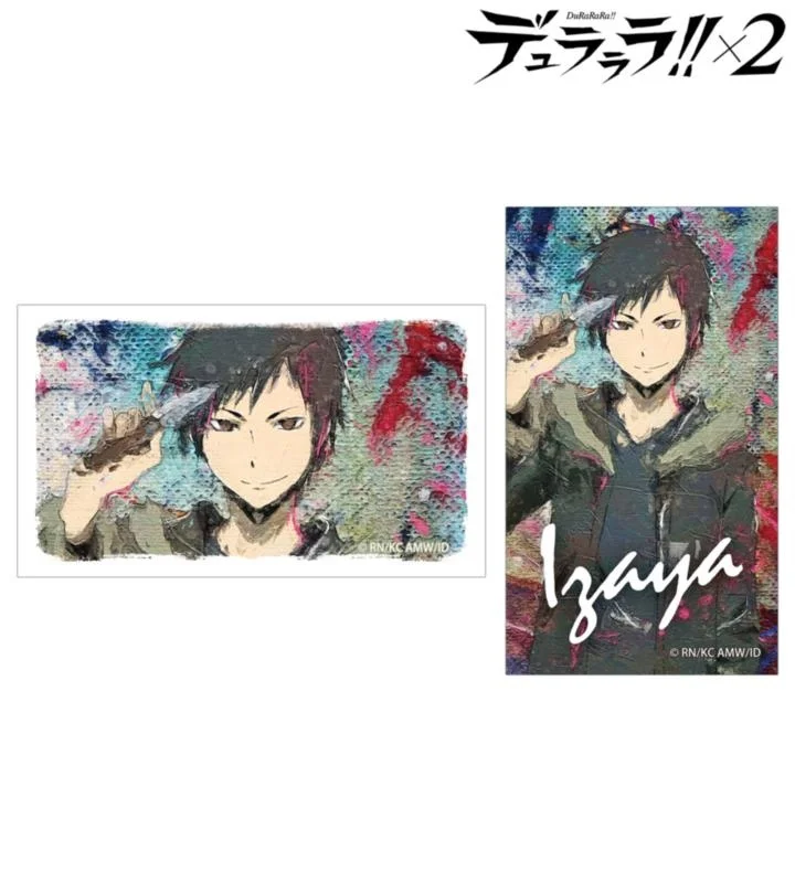折原臨也 grunge CANVAS イラストカード2枚セット ver.A