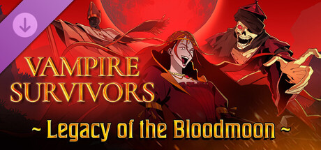 『Vampire Survivors』新DLC「Legacy of the Bloodmoon」8月28日始動、赤い月の教団を追う新キャラ・新武器が勢揃い
