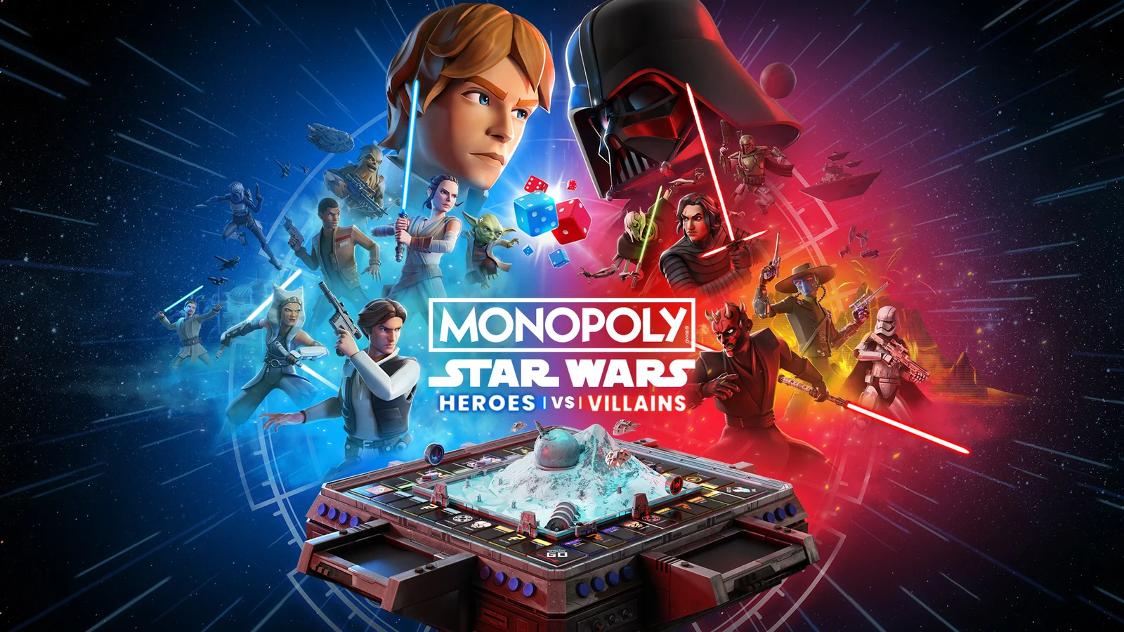 『モノポリー：スター・ウォーズ ヒーロー vs. ヴィラン』発売、28人のキャラクターと22の舞台でライトサイドとダークサイドが激突