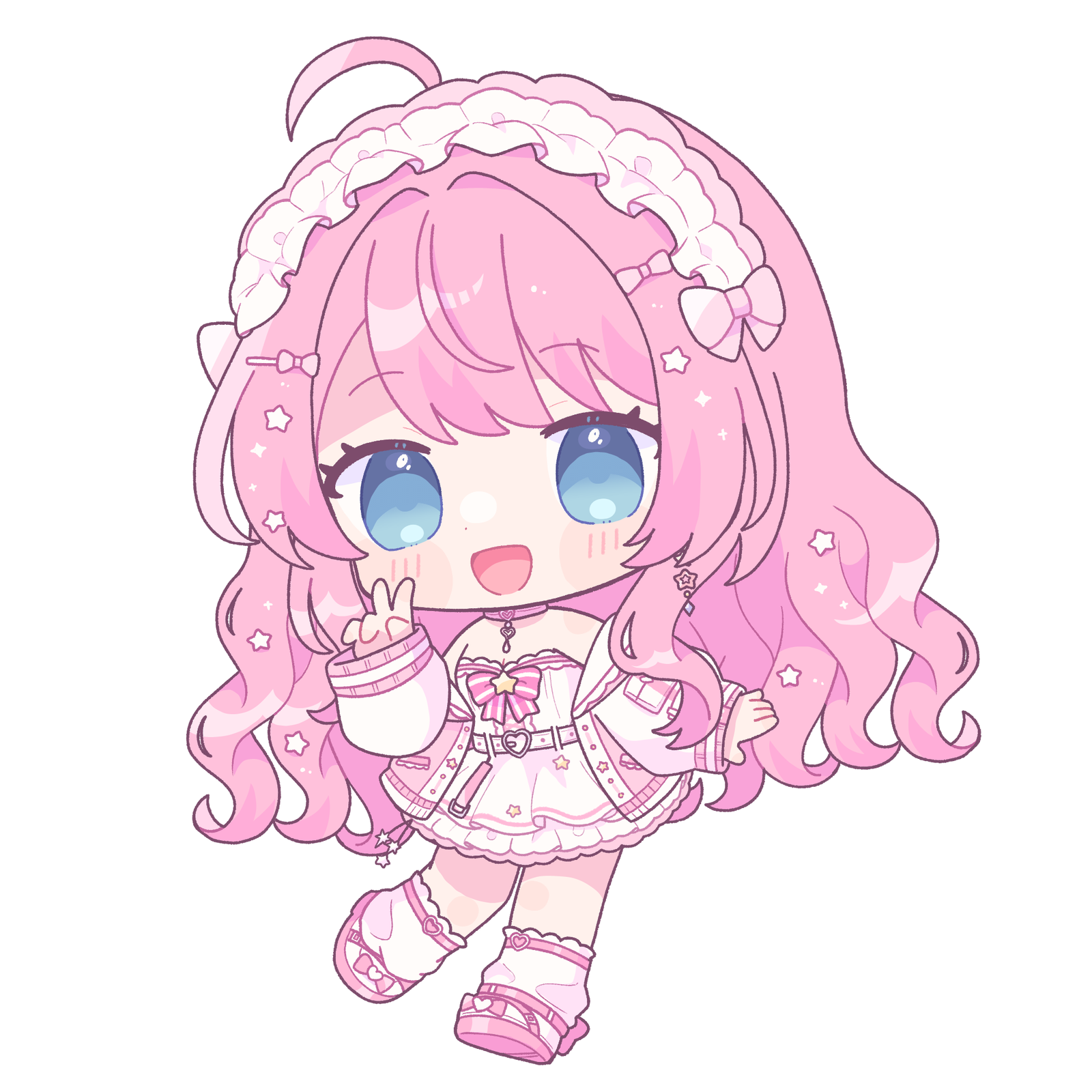 桃妃ミルク イラストデザイン